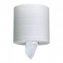 Roll of Sellars Mayfair white center pull towels
