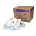 50lbs box of Sellars Reclaimed White Fleece Rags